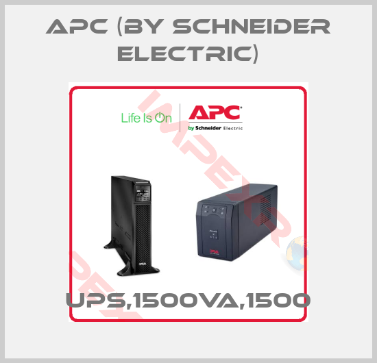 APC (by Schneider Electric)-UPS,1500VA,1500