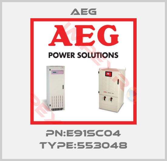 AEG-PN:E91SC04 Type:553048