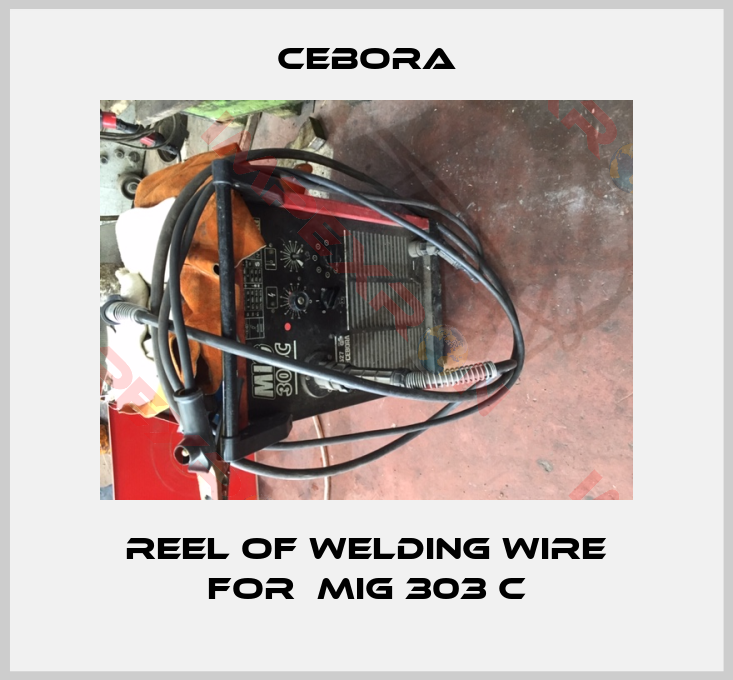 Cebora-reel of welding wire for  MIG 303 C