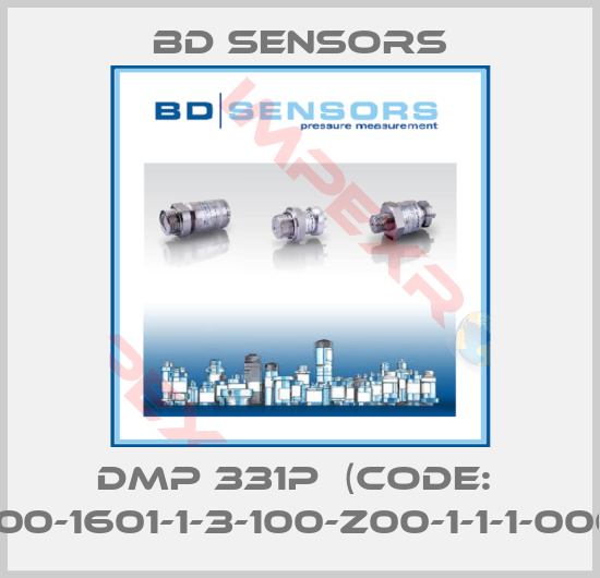 Bd Sensors-DMP 331P  (Code:  500-1601-1-3-100-Z00-1-1-1-000)