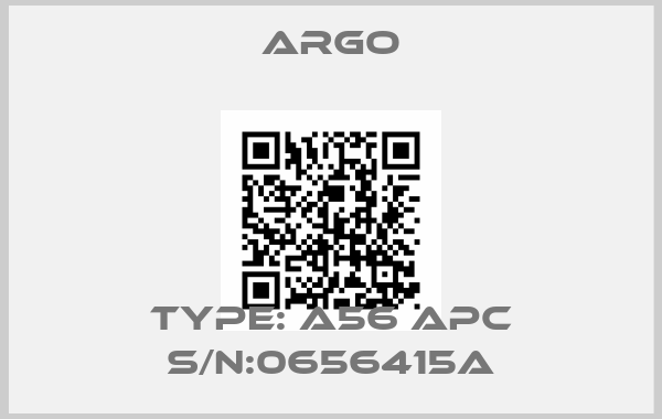 Argo-Type: A56 APC S/N:0656415A