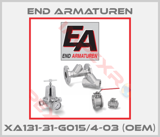End Armaturen-XA131-31-G015/4-03 (OEM)