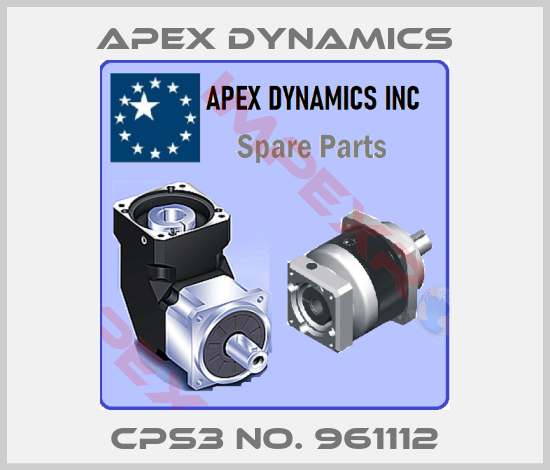 Apex Dynamics-CPS3 NO. 961112