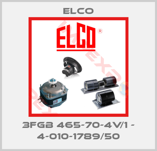 Elco-3FGB 465-70-4V/1 - 4-010-1789/50