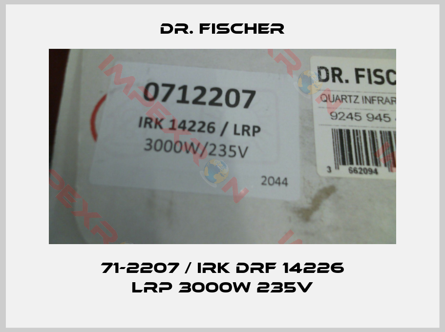 Dr. Fischer-71-2207 / IRK DRF 14226 LRP 3000W 235V