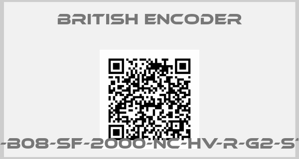 British Encoder-260/2-B08-SF-2000-NC-HV-R-G2-ST-IP64