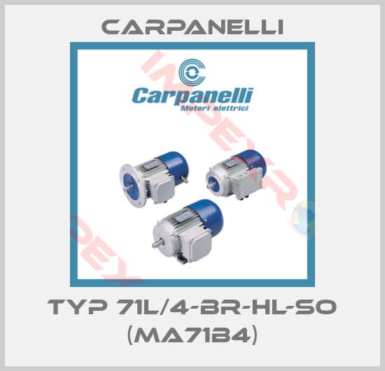 Carpanelli-Typ 71L/4-BR-HL-SO (MA71B4)