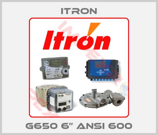 Itron-G650 6” ANSI 600