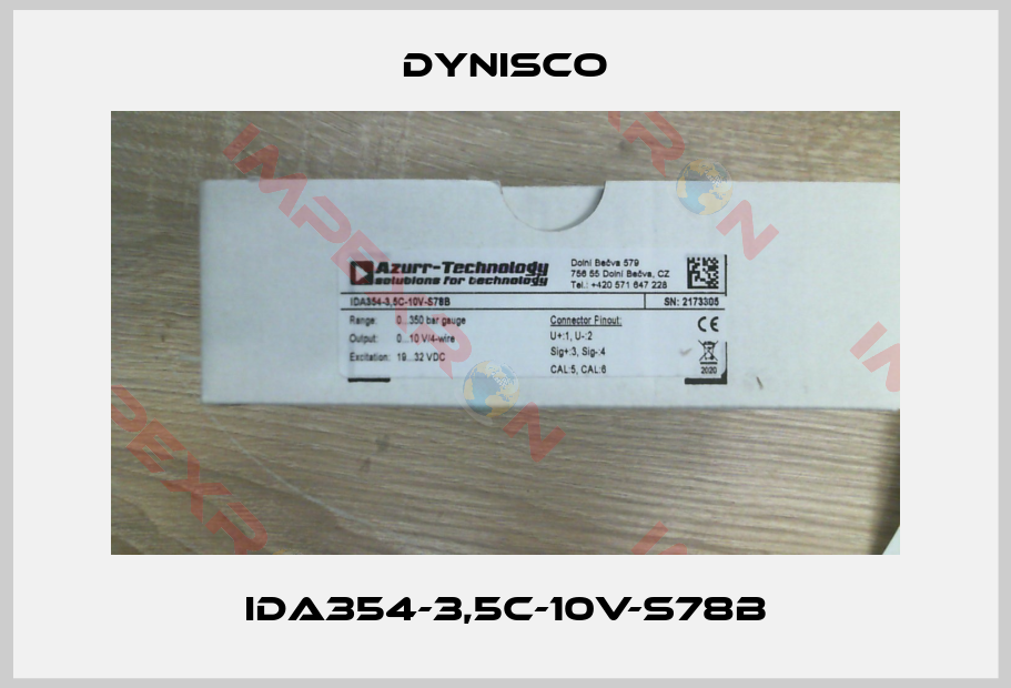 Dynisco-IDA354-3,5C-10V-S78B