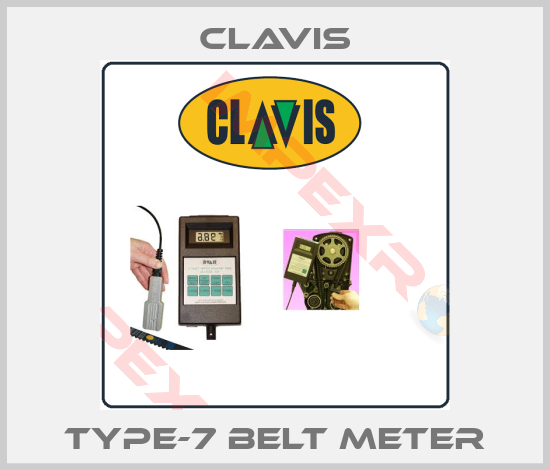 Clavis-Type-7 belt meter