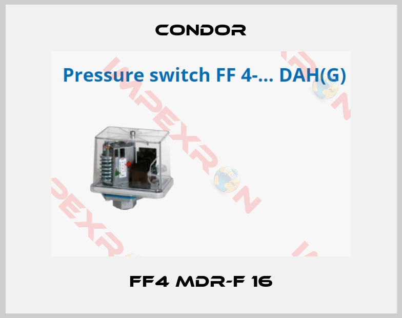 Condor-FF4 MDR-F 16