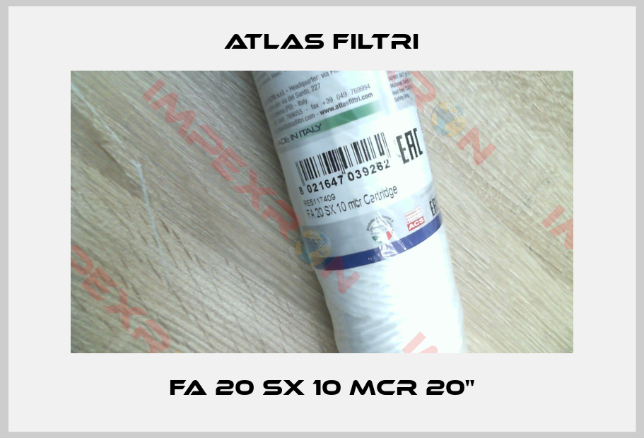 Atlas Filtri-FA 20 SX 10 MCR 20"