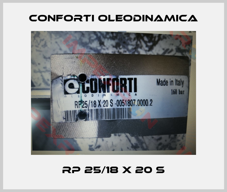Conforti Oleodinamica-RP 25/18 X 20 S