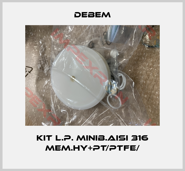Debem-KIT L.P. MINIB.AISI 316 MEM.HY+PT/PTFE/