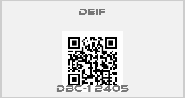 Deif-DBC-1 2405