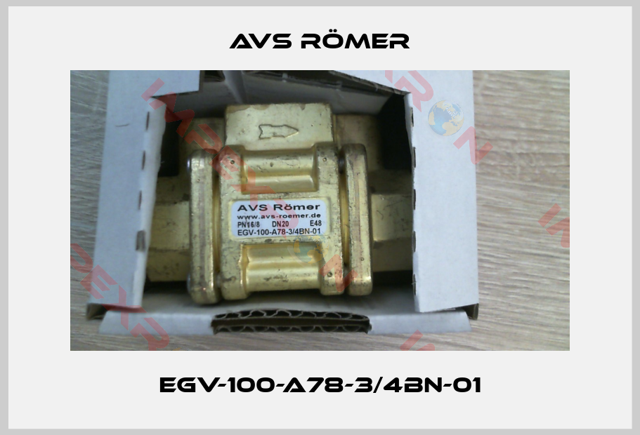 Avs Römer-EGV-100-A78-3/4BN-01