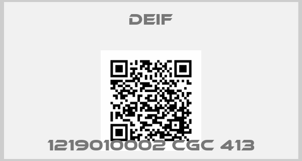 Deif-1219010002 CGC 413
