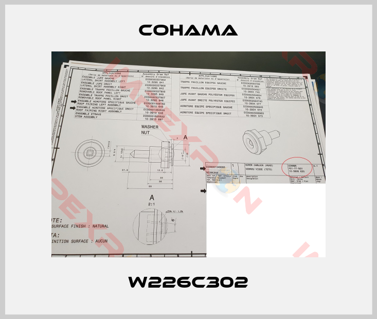 Cohama-W226C302