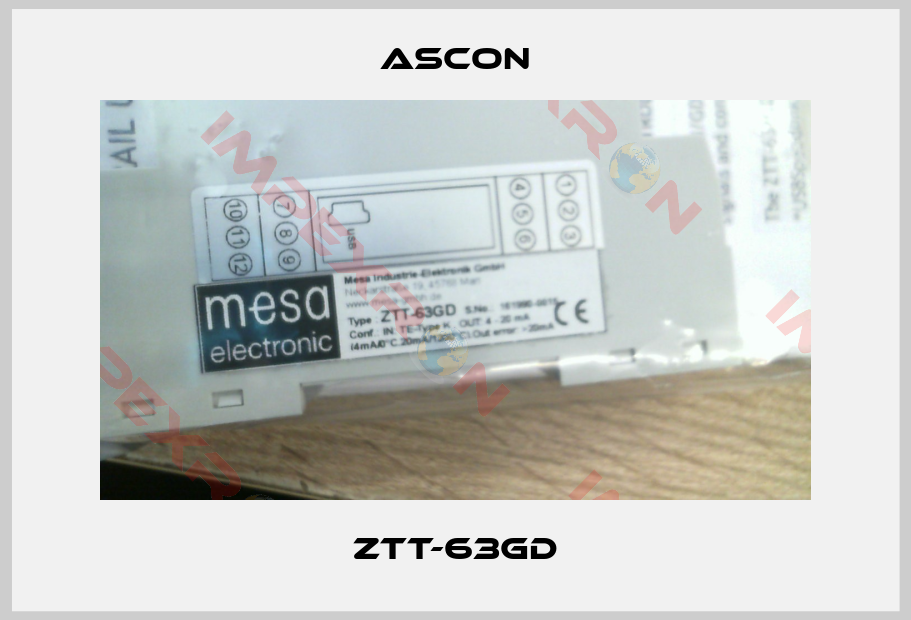 Ascon-ZTT-63GD