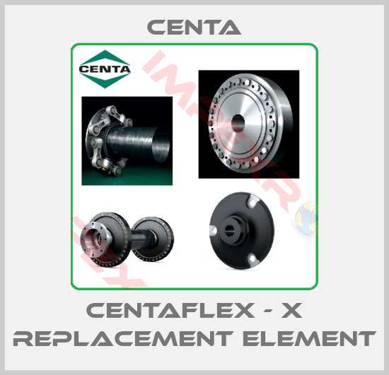 Centa-CENTAFLEX - X replacement element