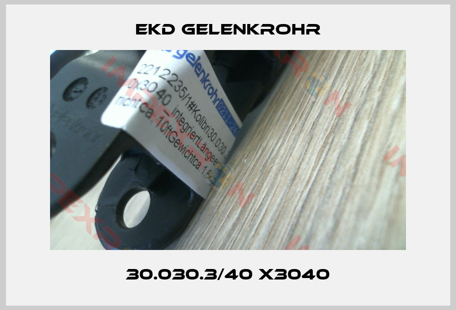 Ekd Gelenkrohr-30.030.3/40 x3040