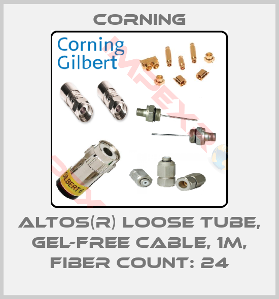 Corning-ALTOS(r) Loose Tube, Gel-Free Cable, 1m, Fiber count: 24