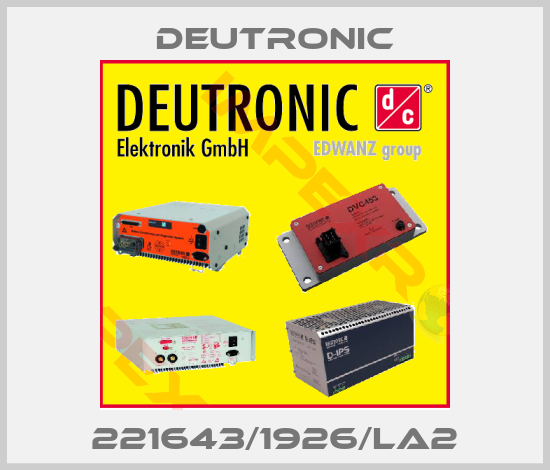 Deutronic-221643/1926/LA2