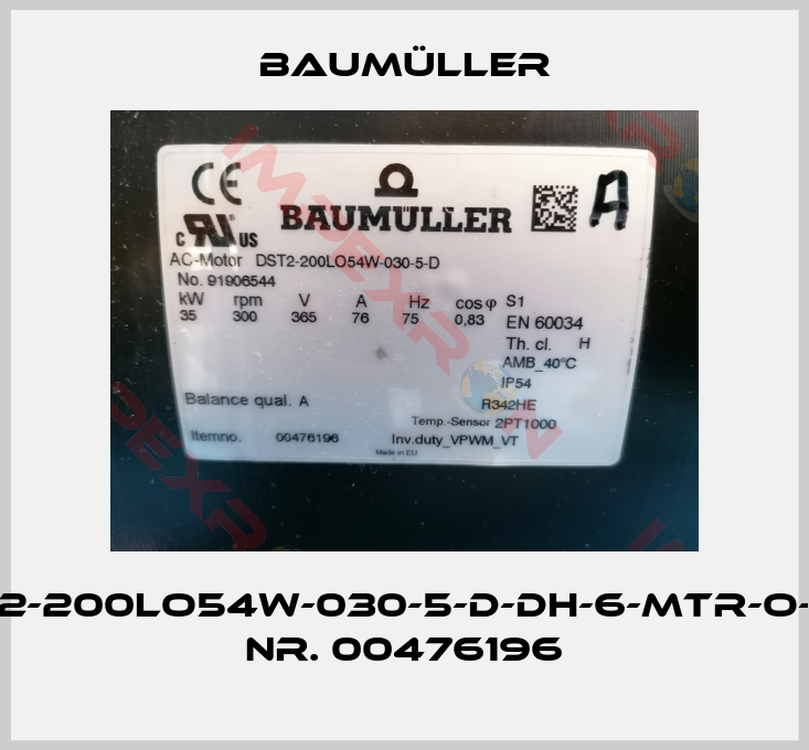 Baumüller-DST2-200LO54W-030-5-D-DH-6-MTR-O-000 Nr. 00476196