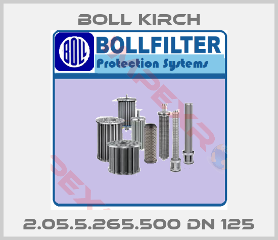Boll Kirch-2.05.5.265.500 DN 125