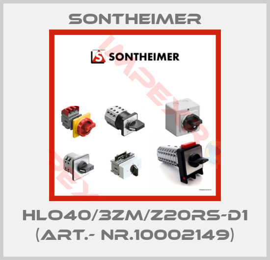Sontheimer-HLO40/3ZM/Z20RS-D1 (Art.- Nr.10002149)