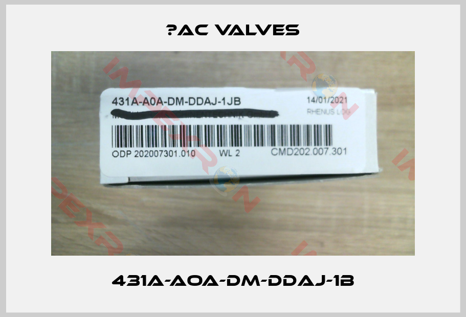 МAC Valves-431A-AOA-DM-DDAJ-1B