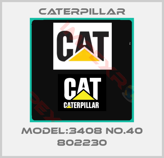 Caterpillar-MODEL:3408 NO.40 802230