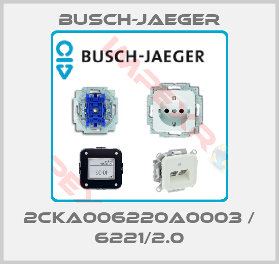 Busch-Jaeger-2CKA006220A0003 / 6221/2.0