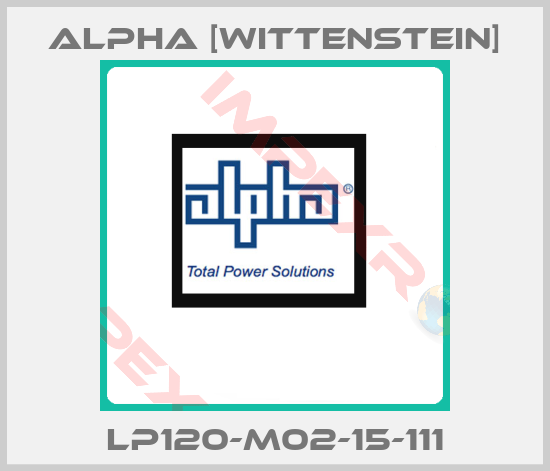 Alpha [Wittenstein]-LP120-M02-15-111