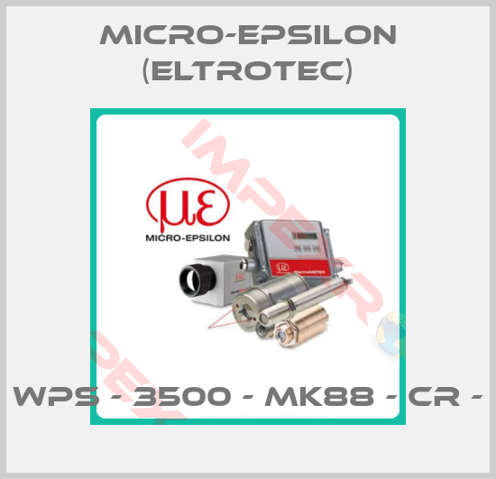 Micro-Epsilon (Eltrotec)-WPS - 3500 - MK88 - CR -