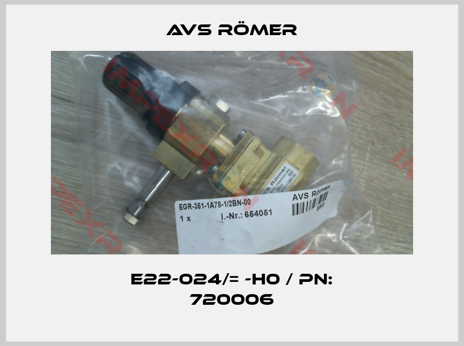 Avs Römer-E22-024/= -H0 / PN: 720006