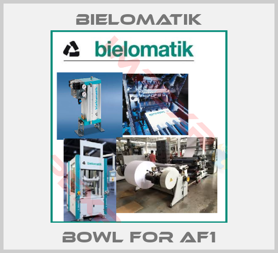 Bielomatik-Bowl for AF1