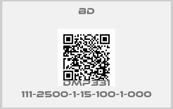 Bd-DMP331 111-2500-1-15-100-1-000