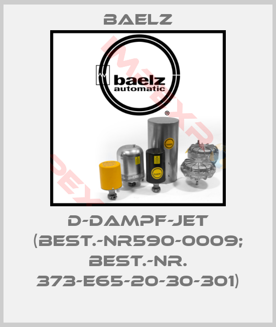 Baelz-D-DAMPF-JET (Best.-Nr590-0009; Best.-Nr. 373-E65-20-30-301)