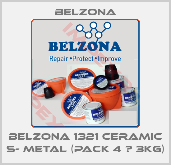 Belzona-Belzona 1321 Ceramic S- Metal (Pack 4 х 3kg)