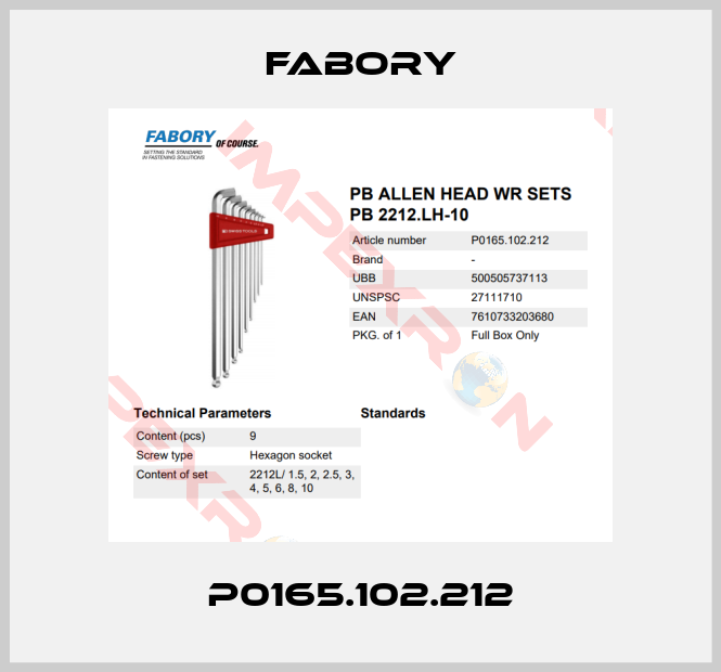 Fabory-P0165.102.212