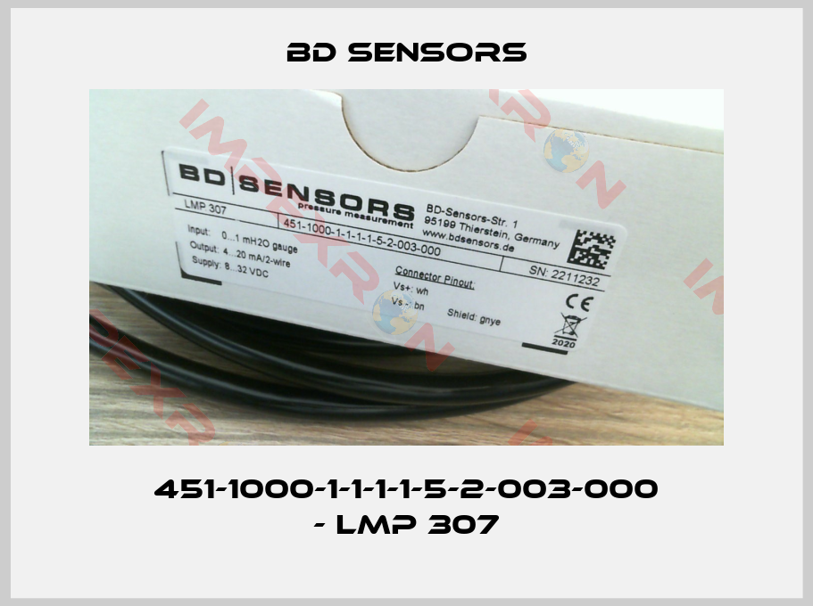 Bd Sensors-451-1000-1-1-1-1-5-2-003-000 - LMP 307