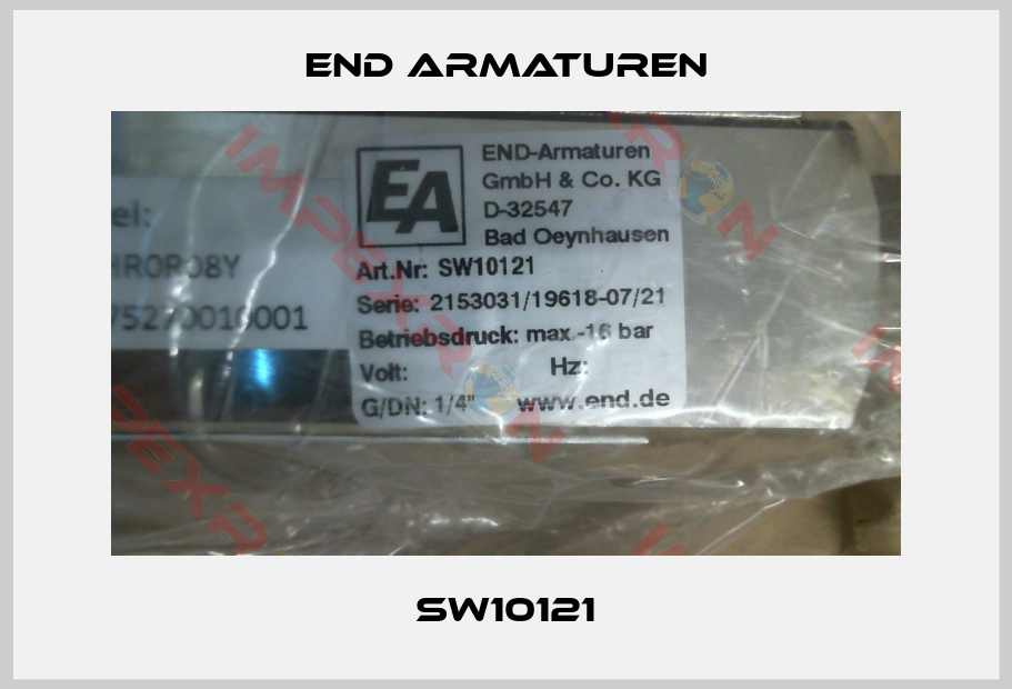 End Armaturen-SW10121