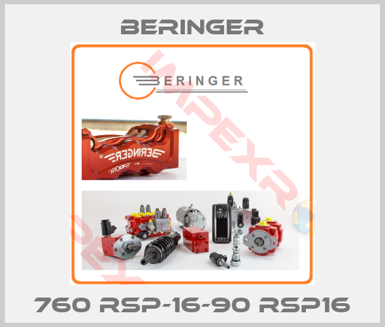 Beringer-760 RSP-16-90 RSP16