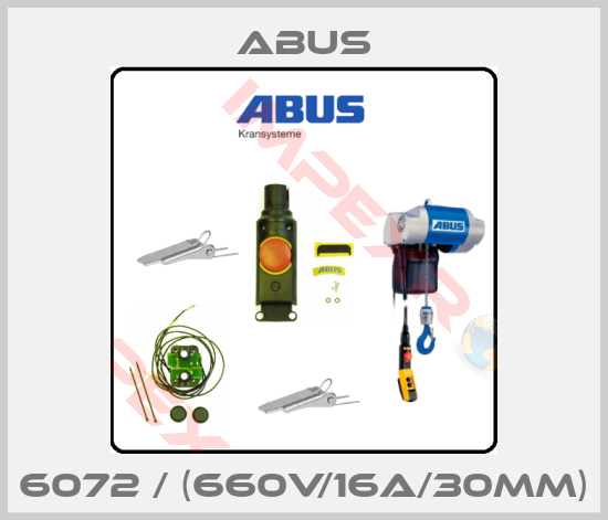 Abus-6072 / (660V/16A/30mm)