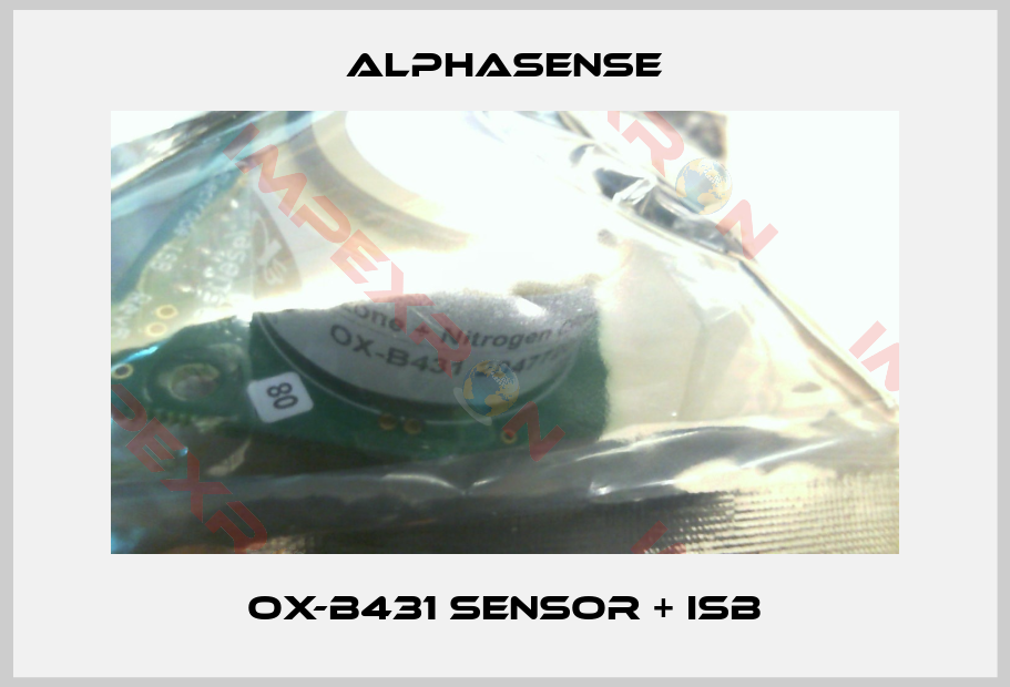 Alphasense-OX-B431 sensor + ISB