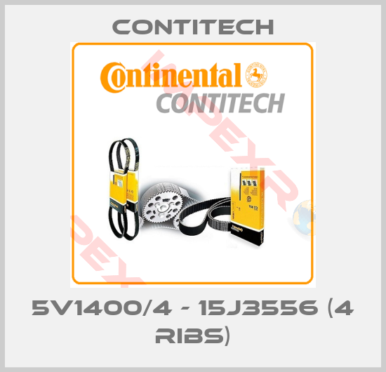 Contitech-5V1400/4 - 15J3556 (4 ribs)