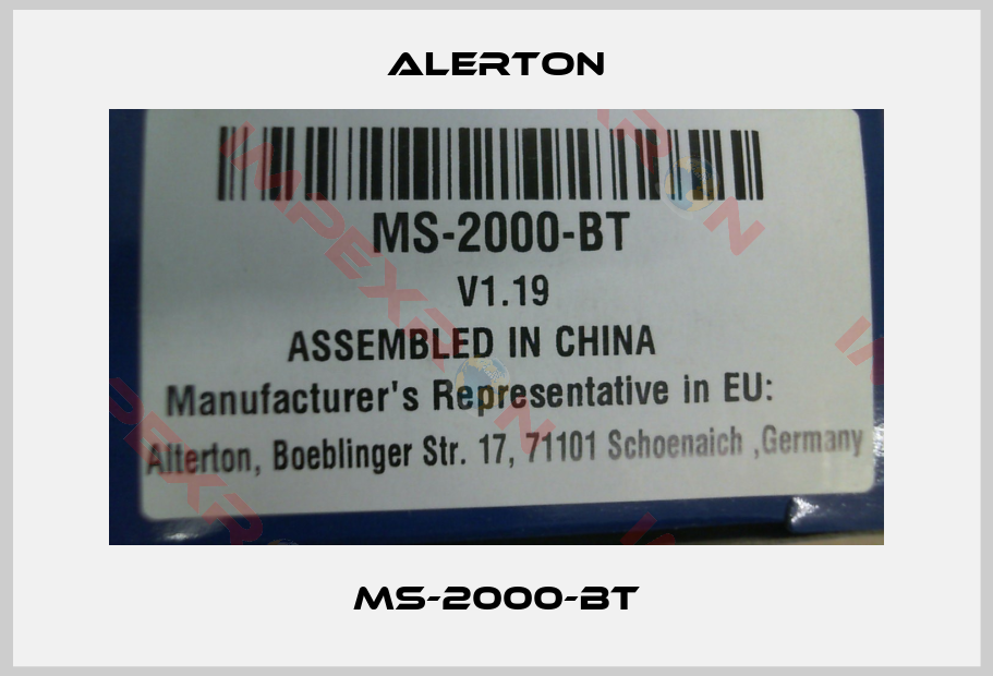 Alerton-MS-2000-BT
