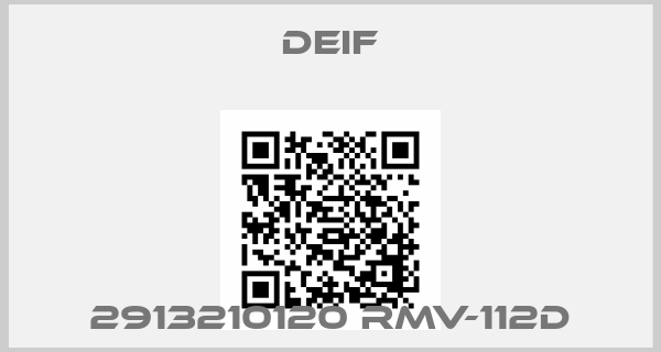 Deif-2913210120 RMV-112D