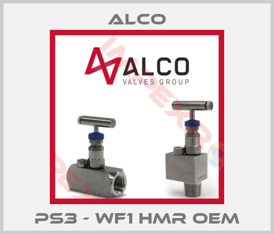 Alco-PS3 - WF1 HMR OEM
